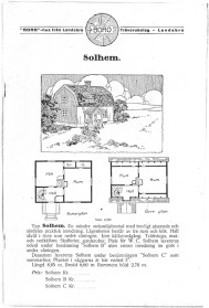 Solhem, en av villorna i den första katalogen.